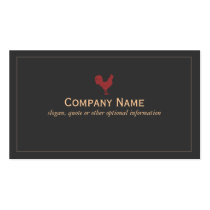 Red Rooster Business Card