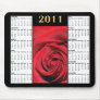 Red Rose 2011 Calendar Mousepad