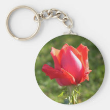 Red Rose 31a Keychain
