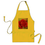Red Rose Apron