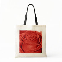 Red Rose Budget Totebag