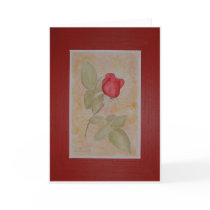 Red Rose Greeting Cards