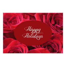 Red Rose Christmas Photo