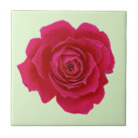 Red Rose Decorative Ceramic Tile