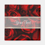 Red Rose Elegance Magnet