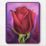 Red Rose Flower Painting - Multi Mouse Mats