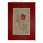 Red Rose Greeting Cards
