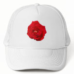 Red Rose Mesh Hat