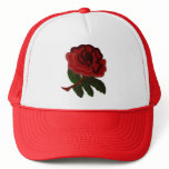 RED ROSE. hats