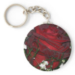 Red rose keychains