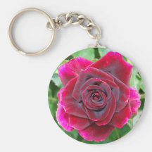 Red Rose Keychain