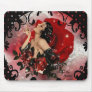 Red Rose Lady Mousepad