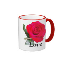 Red Rose Love Mug