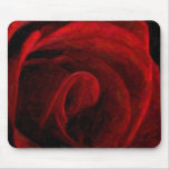 Red Rose Oil Painting Mouse Pads