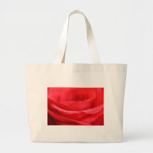 Red Rose Petals Tote Bag