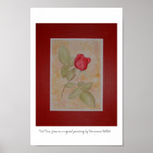 Red Rose Print