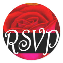 Red Rose RSVP Painting Art - Multi