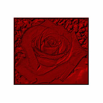 Red Rose "Sculpture"