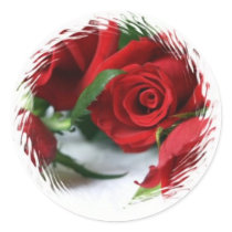 Red Rose Sticker stickers