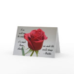 Red Rose Valentine-with Buddha quote cards