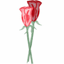 Red Roses (Acrylic Pin)