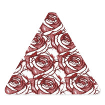 Red Roses Design Sticker