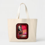 Red Roses Frame Template Tote Bag