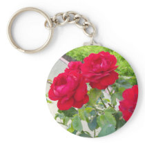 Red Roses Key Chain
