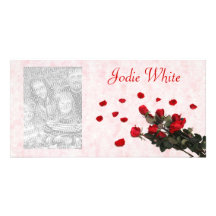 Red Roses - Photocard Picture Card