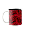 Red roses special occasion mugs