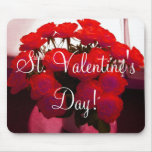 Red Roses Valentine II Mousepad- Customisable