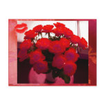 Red Roses Valentine II Postcard - Customisable