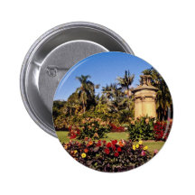 Red Royal Botanical Garden, Sydney, Australia flow Pinback Buttons