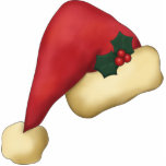 Red Santa Hat Ornament photo sculptures