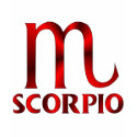 Red Scorpio Horoscope Symbol t-shirts