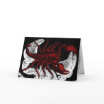 Red Scorpion: Not a Bill!  - Greeting Card