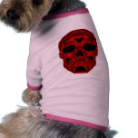 Red Scull Doggie T-shirt