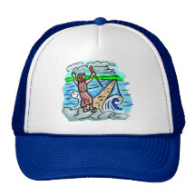 Red Sea parting Christian artwork Hat