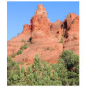 Red Sedona Mountain t-shirts