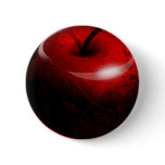 Red Shiny Apple -  Forbidden Fruit Pins