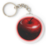 Red Shiny Apple -  Forbidden Fruit Keychains