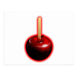 Red Shiny Apple -  Forbidden Fruit Post Card