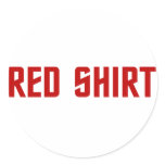 Red Shirt Stickers