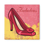 Red Shoe Magnet