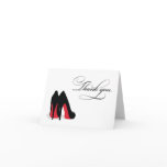 Red Shoe Thank You cards