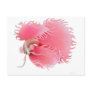 Red Siamese Fighting Fish Postcard