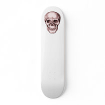 Red Skull on Skateboard