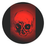 Red Skull Stickers