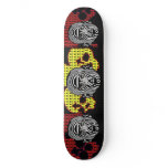 RED SKULL/YELLOW SKULL skateboards