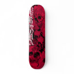 Red Skulls skateboards